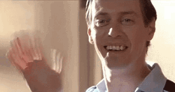 Steve Buscemi Waving GIF
