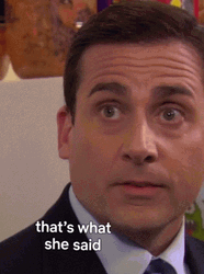 Steve Carell That's What She Said GIF