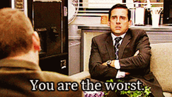 Steve Carell You Are The Worst GIF