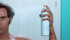 Steve Combing Hair Night At The Roxbury  GIF