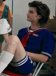 Steve Harrington Bored  GIF