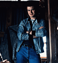 Steve Harrington Happy Smiling GIF