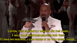 Steve Harvey Fail Announcement GIF