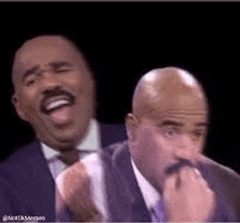 Steve Harvey Laughing Meme GIF