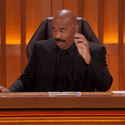 Steve Harvey Looking Away Laughing GIF