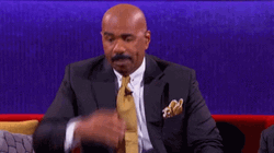 Steve Harvey Nervous Sweat GIF