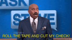 Steve Harvey Roll The Tape GIF
