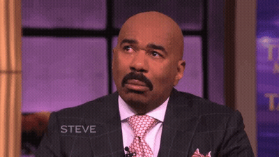 Steve Harvey Talking on TV