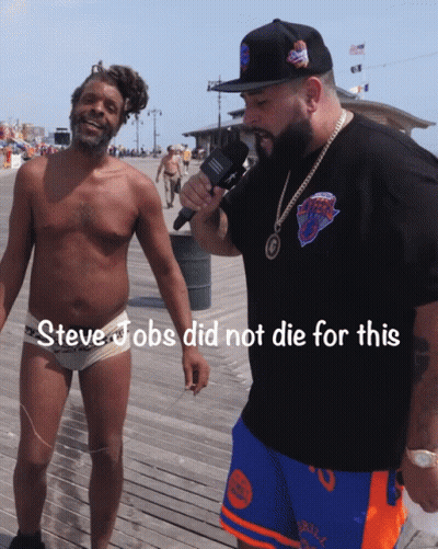 Steve Jobs Did Not Die For This GIF