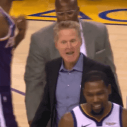 Steve Kerr Angry At Referee GIF