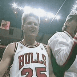 Steve Kerr As Chicago Bulls Player GIF