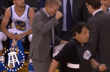 Steve Kerr Break Coaching Board GIF
