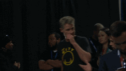 Steve Kerr Got Interviewed While Walking GIF