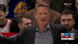 Steve Kerr Making Hand Gesture To Team GIF