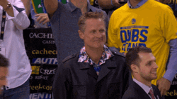 Steve Kerr Reaction To Player Ball GIF