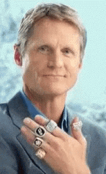 Steve Kerr Shining Shimmering Rings GIF