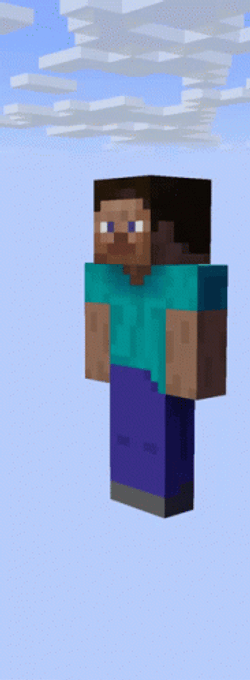 Steve Minecraft Dancing GIF