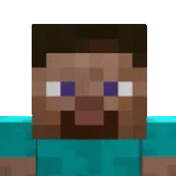 Steve Minecraft Sticker GIF