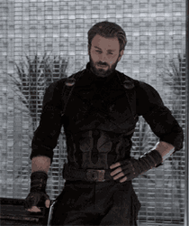 Steve Rogers Captain America Avengers End Game GIF