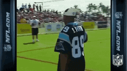 Steve Smith Chad Johnson Hug  GIF