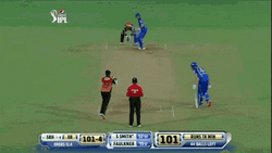 Steve Smith Flying Ball Brabourne Stadium GIF