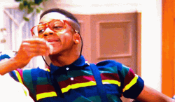 Steve Urkel Blowing Kiss GIF
