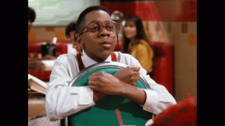 Steve Urkel Fall Down The Floor GIF