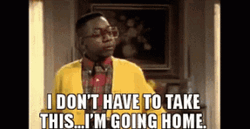 Steve Urkel I Don't Have To Take This GIF