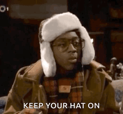 Steve Urkel Keep Your Hat On GIF