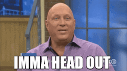 Steve Wilkos Imma Head Out GIF