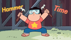 Steven Univers Hammer Time GIF