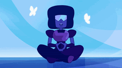 Steven Universe Garnet Meditating GIF
