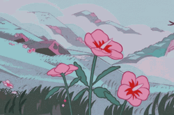 Steven Universe Pink's Anime Flower GIF