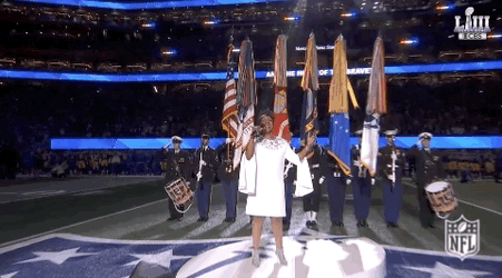 Stevie Wonder Super Bowl 2019 Happy Birthday GIF