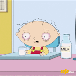 Stewie Family Guy Drinking Milk GIF
