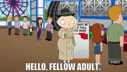Stewie Griffin Hello Matured People From Family Guy GIF
