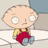 Stewie Griffin Looking Up GIF