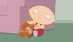 Stewie Has No Patience GIF