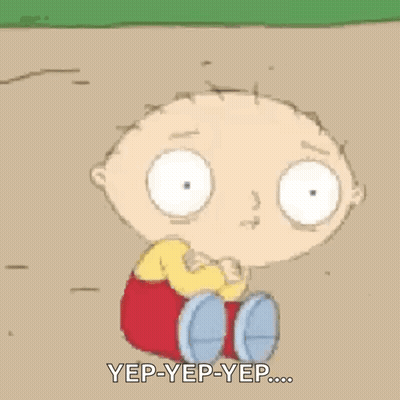 Stewie Sitting On Ground Eyes Closed GIF