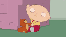 Stewie Wheres My Money Family Slap Rupert Bear GIF