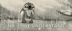 Stich Cry And Understand It GIF