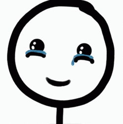 Stick Figure Animation Crying Happy GIF