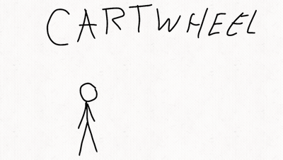 Stick Figure Cartwheel