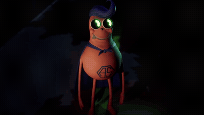 Stick Figure Dancing Okie Party Time GIF