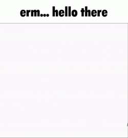 Stick Figure Hello There GIF