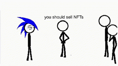 Stick Figure Shooting Another With Gun GIF