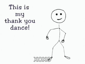 Stick Figure Thank You For All You Do GIF