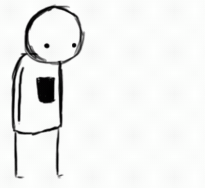 Stick Figure With Heart GIF