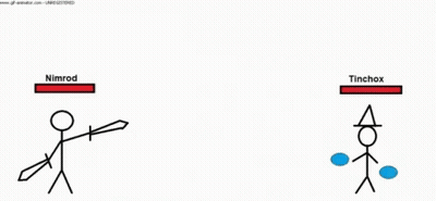 Stick Figure With Nimrod And Tinchox GIF