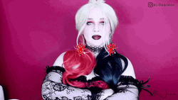 Stick Tongue Out Harley Quinn GIF